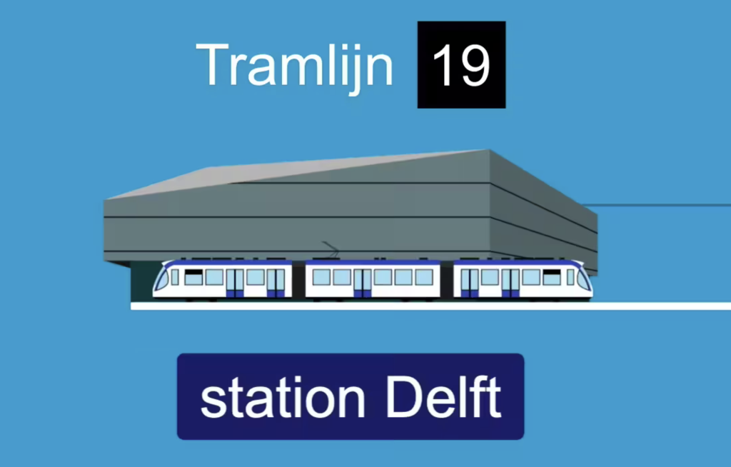 Tramlijn 19 - TU Delft